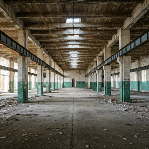 Tim melakukan perawatan fasade gedung menggunakan gondola